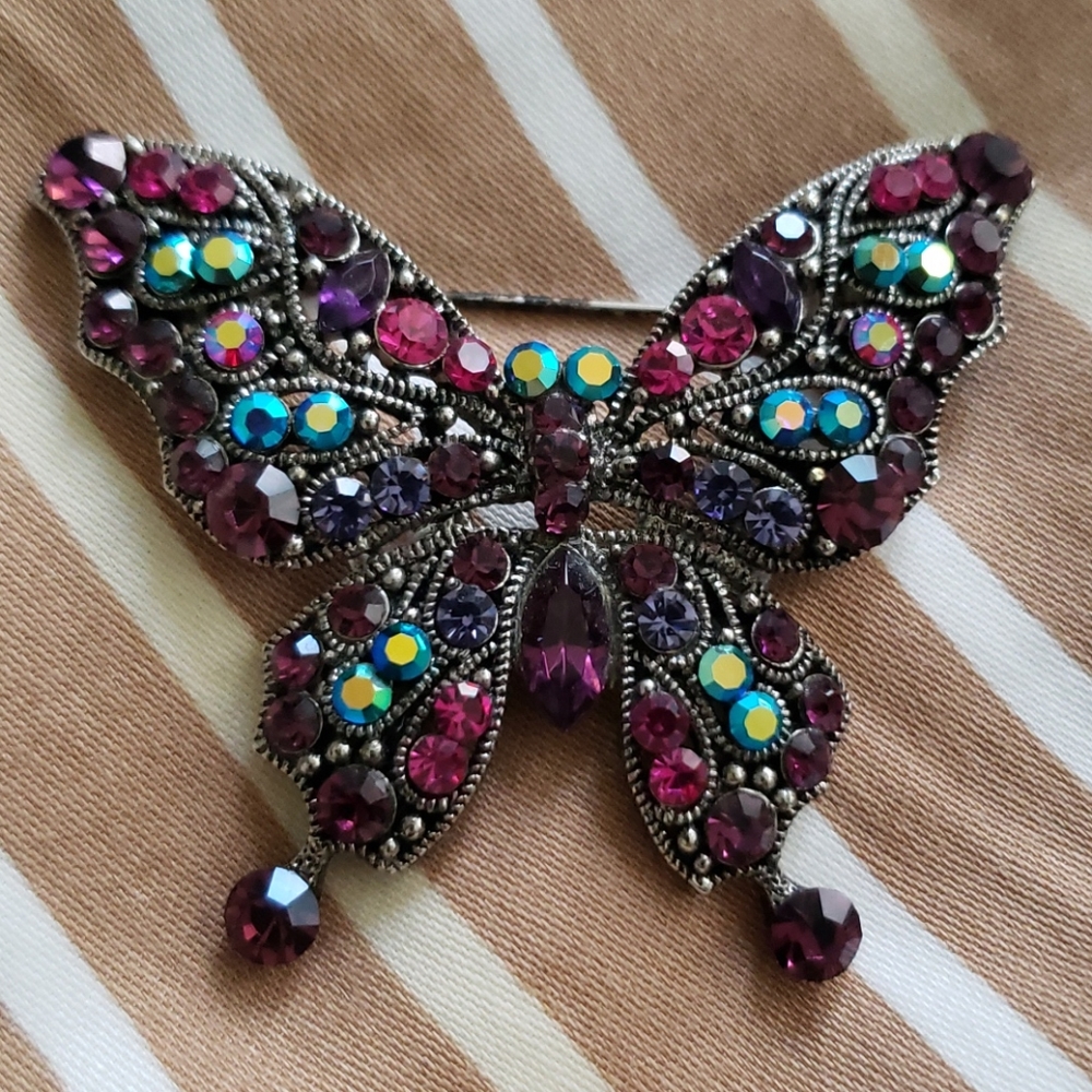 Butterfly brooch